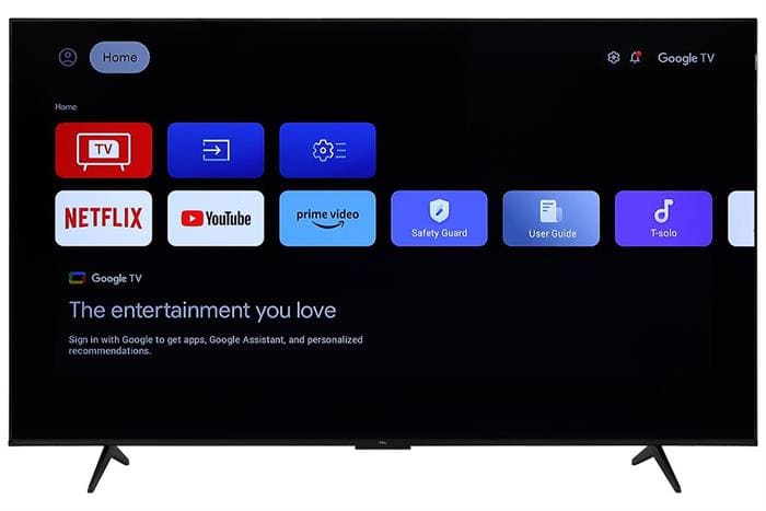 Google Tivi QLED TCL AI 4K 65 inch 65P7K